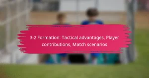 3-2 Formation: Tactical advantages, Player contributions, Match scenarios